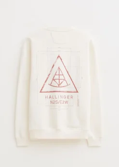 The Sting Sweater met print driehoek<Heren Sweaters En Hoodies