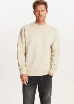 The Sting Sweater met print kompas<Heren Sweaters En Hoodies