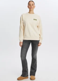 The Sting Sweater met ski print<DAMES Sweaters En Hoodies