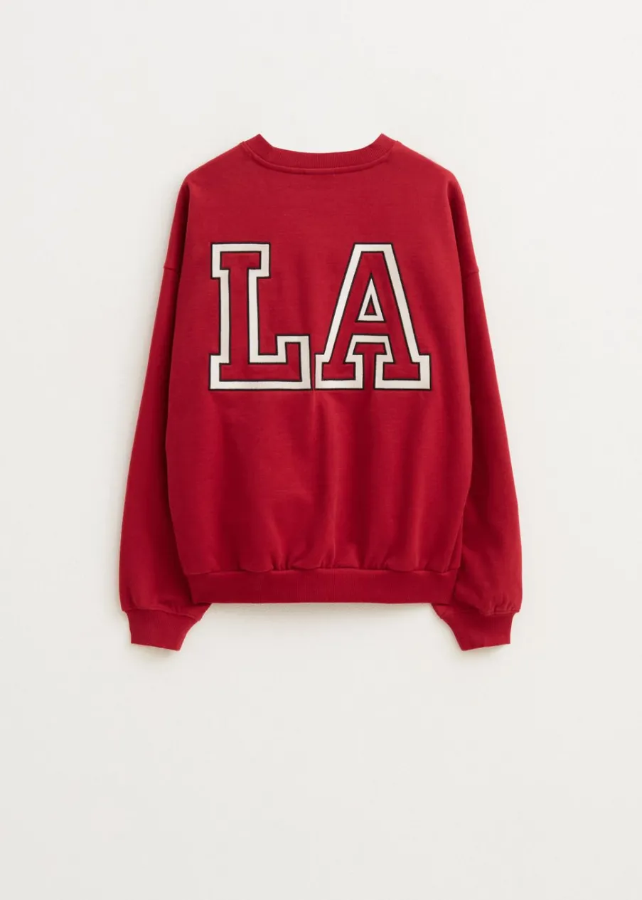 The Sting Sweater met tekstprint<DAMES Sweaters En Hoodies