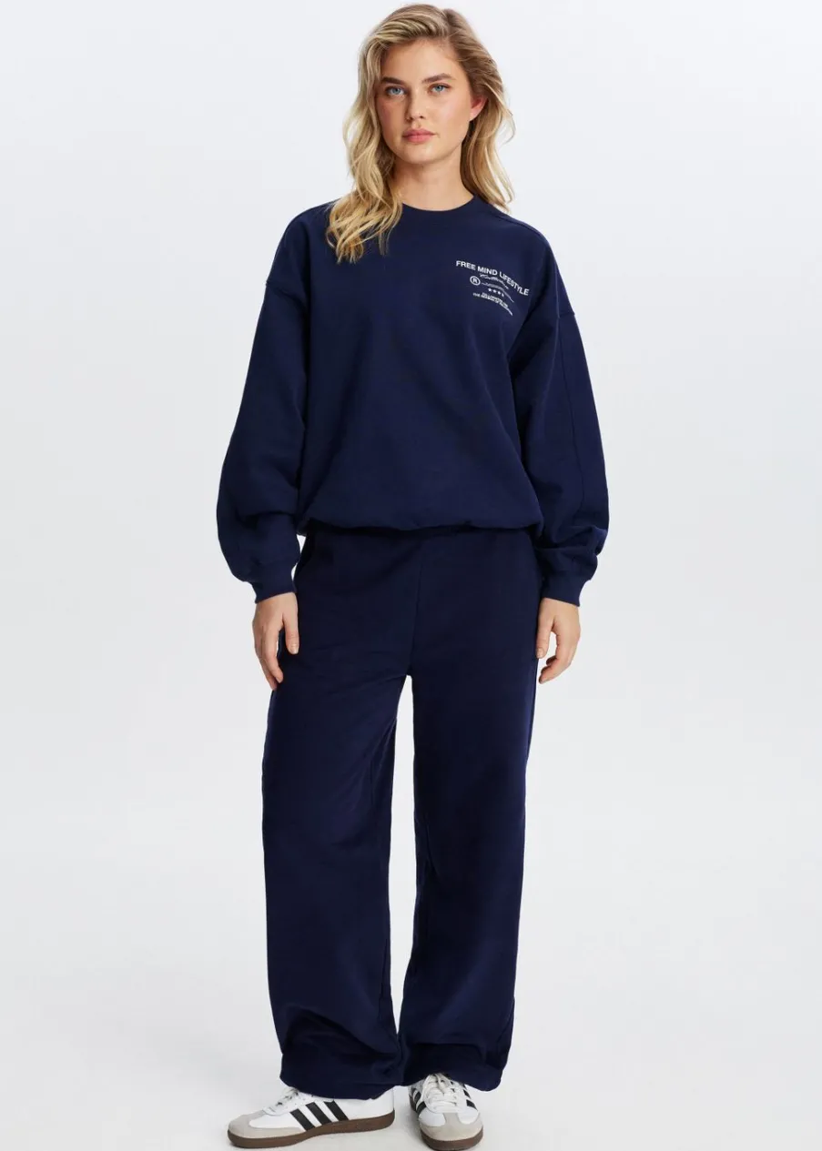 The Sting Sweater met tekstprint<DAMES Sweaters En Hoodies