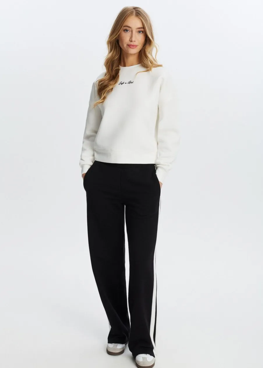 The Sting Sweater met tekstprint<DAMES Sweaters En Hoodies