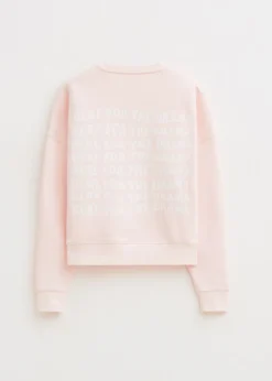 The Sting Sweater met tekstprint<DAMES Sweaters En Hoodies