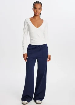 The Sting Sweatpants met streep<DAMES Broeken