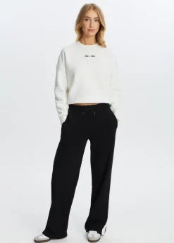 The Sting Sweatpants met streep<DAMES Broeken