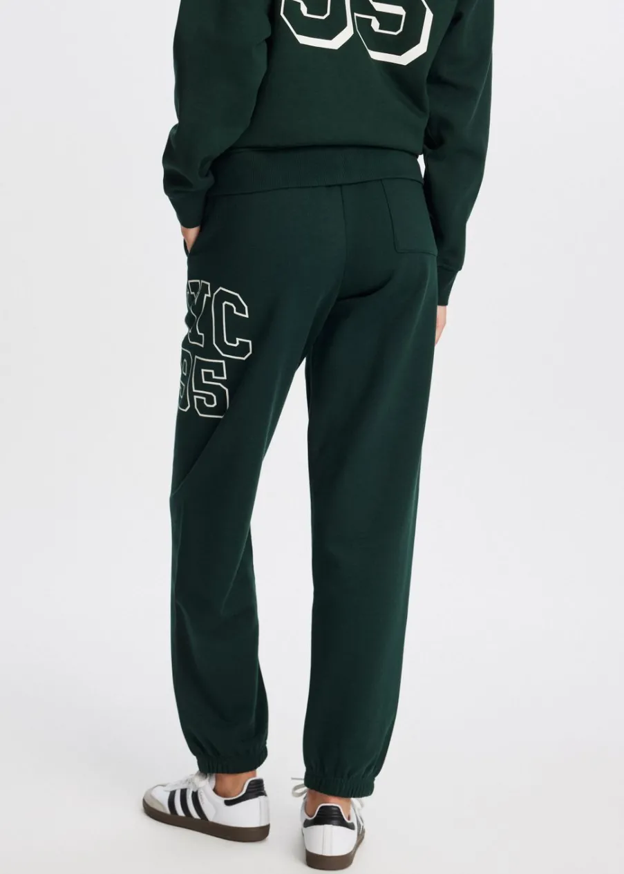 The Sting Sweatpants met zijprint<DAMES Broeken