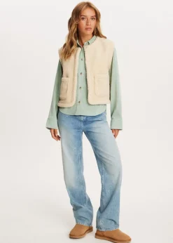 The Sting Teddy gilet<DAMES Blazers En Gilets