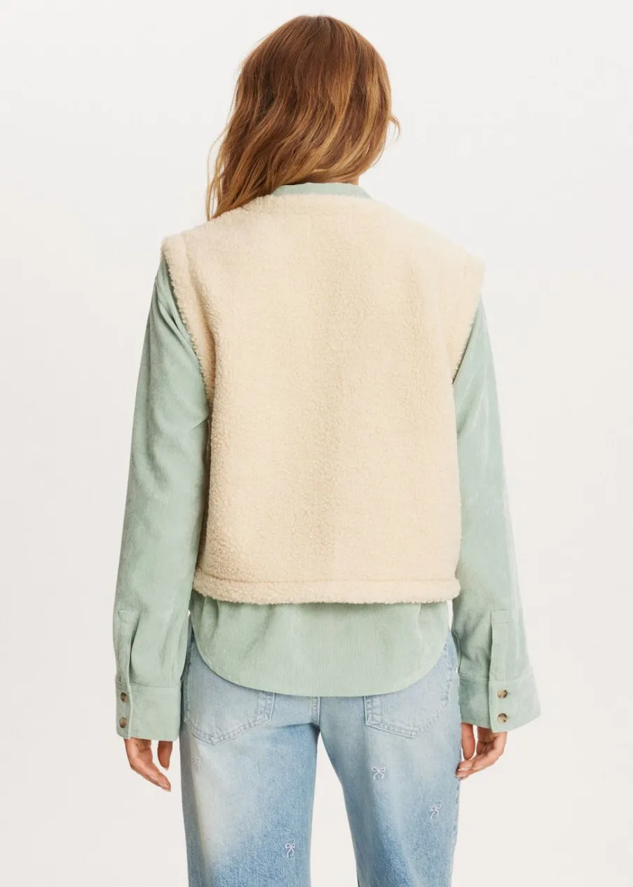 The Sting Teddy gilet<DAMES Blazers En Gilets