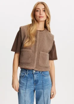 The Sting Teddy gilet<DAMES Blazers En Gilets