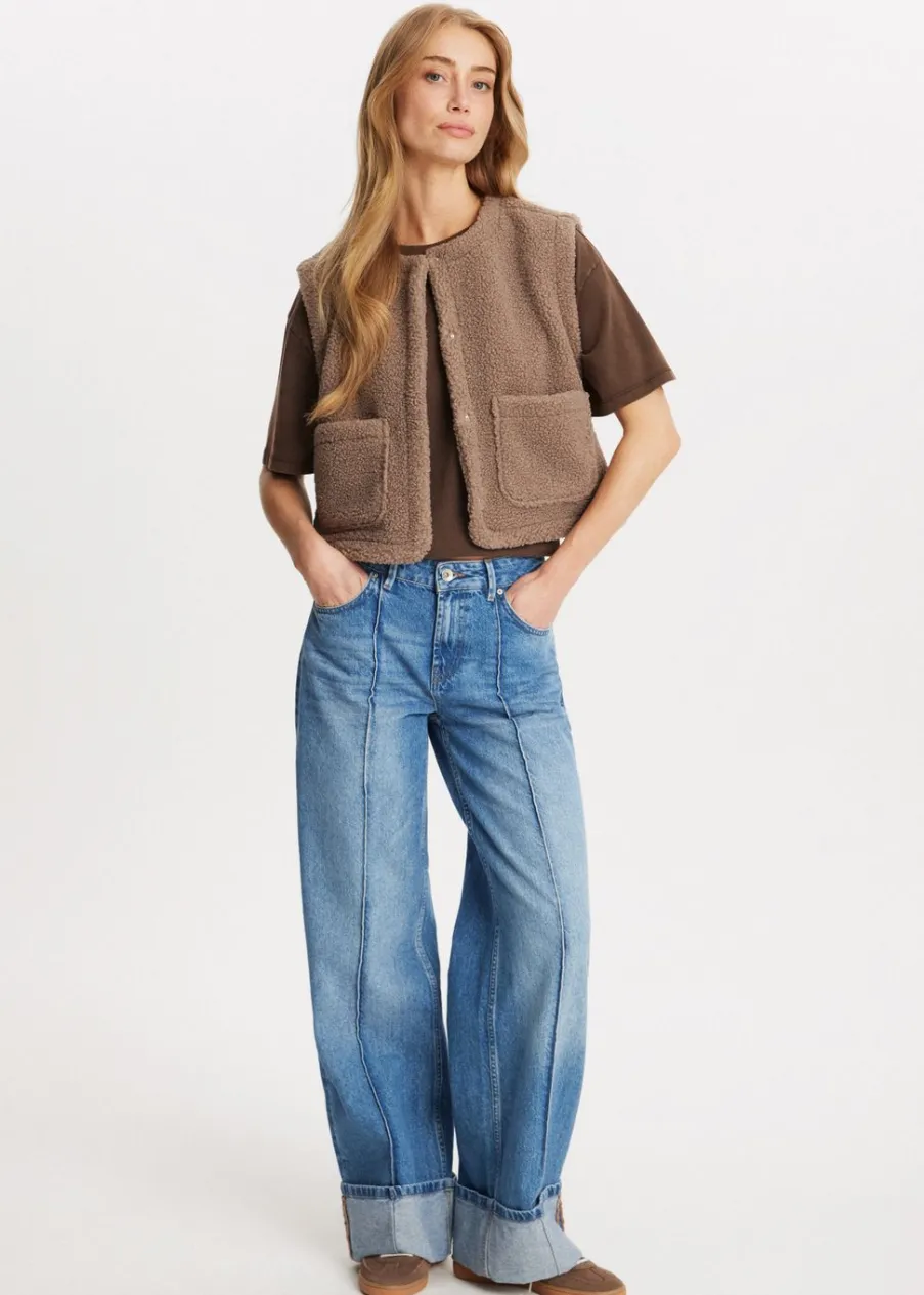 The Sting Teddy gilet<DAMES Blazers En Gilets