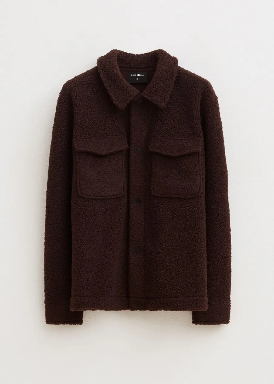 The Sting Teddy overshirt<Heren Overshirts