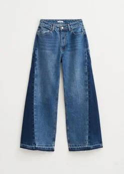 The Sting 2-tone wide leg jeans<DAMES Jeans