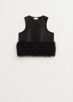 The Sting Top met franjes<DAMES Tops