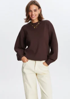 The Sting Trui met balloon mouwen<DAMES Truien En Vesten