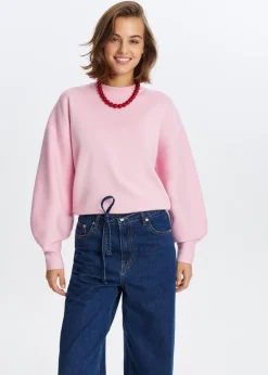 The Sting Trui met balloon mouwen<DAMES Truien En Vesten