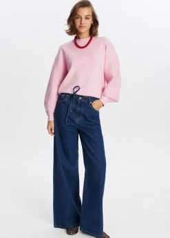 The Sting Trui met balloon mouwen<DAMES Truien En Vesten