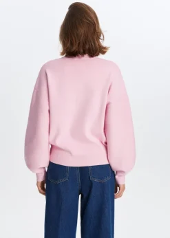 The Sting Trui met balloon mouwen<DAMES Truien En Vesten