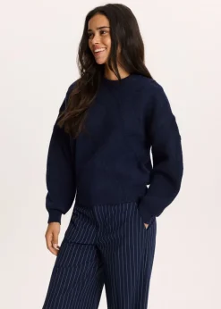 The Sting Trui met 3D patroon<DAMES Truien En Vesten