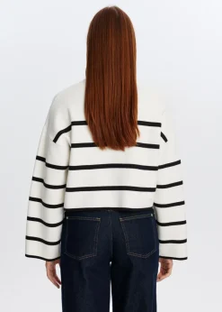 The Sting Trui met half zip<DAMES Truien En Vesten