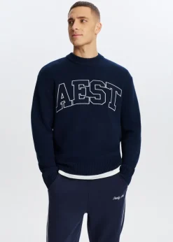 The Sting Trui met jacquarddetail<Heren Truien En Vesten