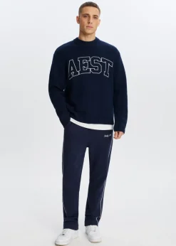 The Sting Trui met jacquarddetail<Heren Truien En Vesten