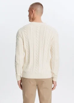 The Sting Trui met kabelpatroon<Heren Truien En Vesten