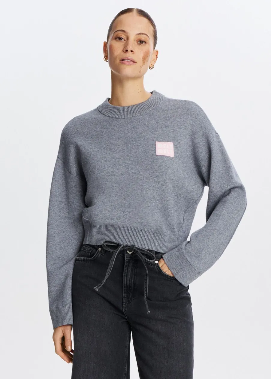 The Sting Trui met label<DAMES Truien En Vesten