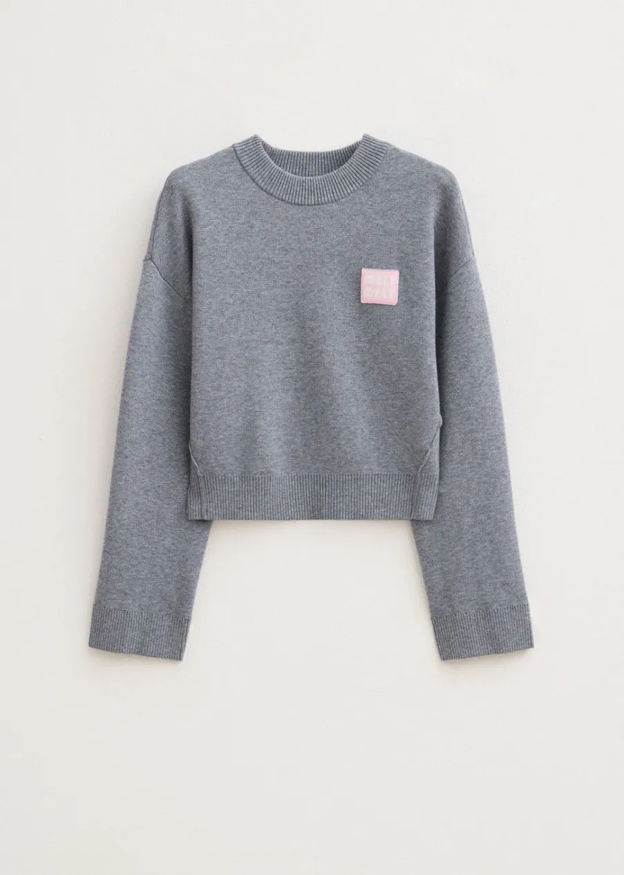 The Sting Trui met label<DAMES Truien En Vesten