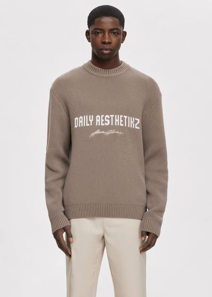 The Sting Trui met merk<Heren Truien En Vesten