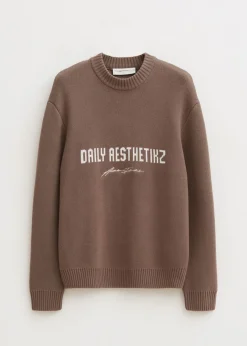 The Sting Trui met merk<Heren Truien En Vesten