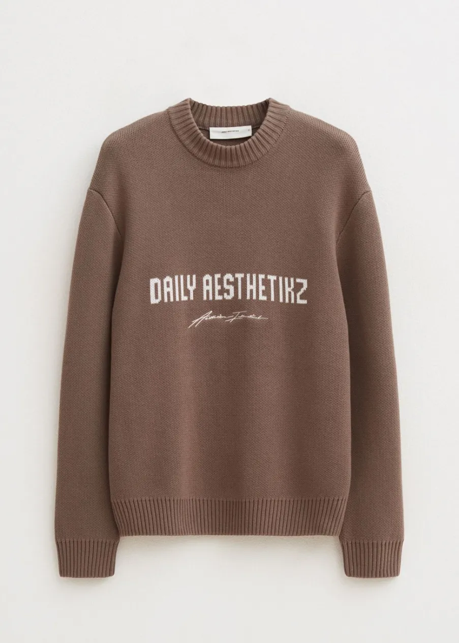 The Sting Trui met merk<Heren Truien En Vesten