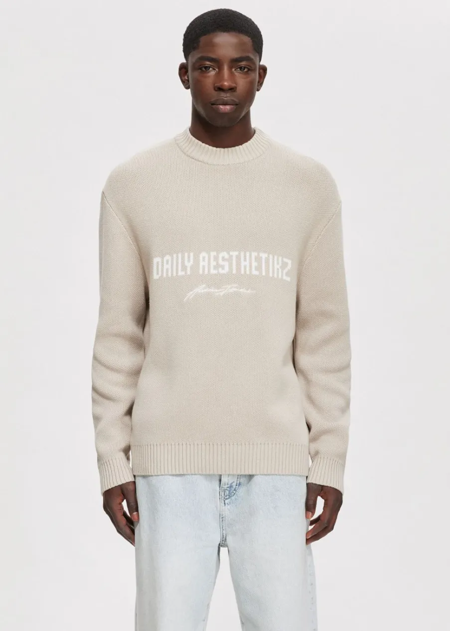 The Sting Trui met merk<Heren Truien En Vesten