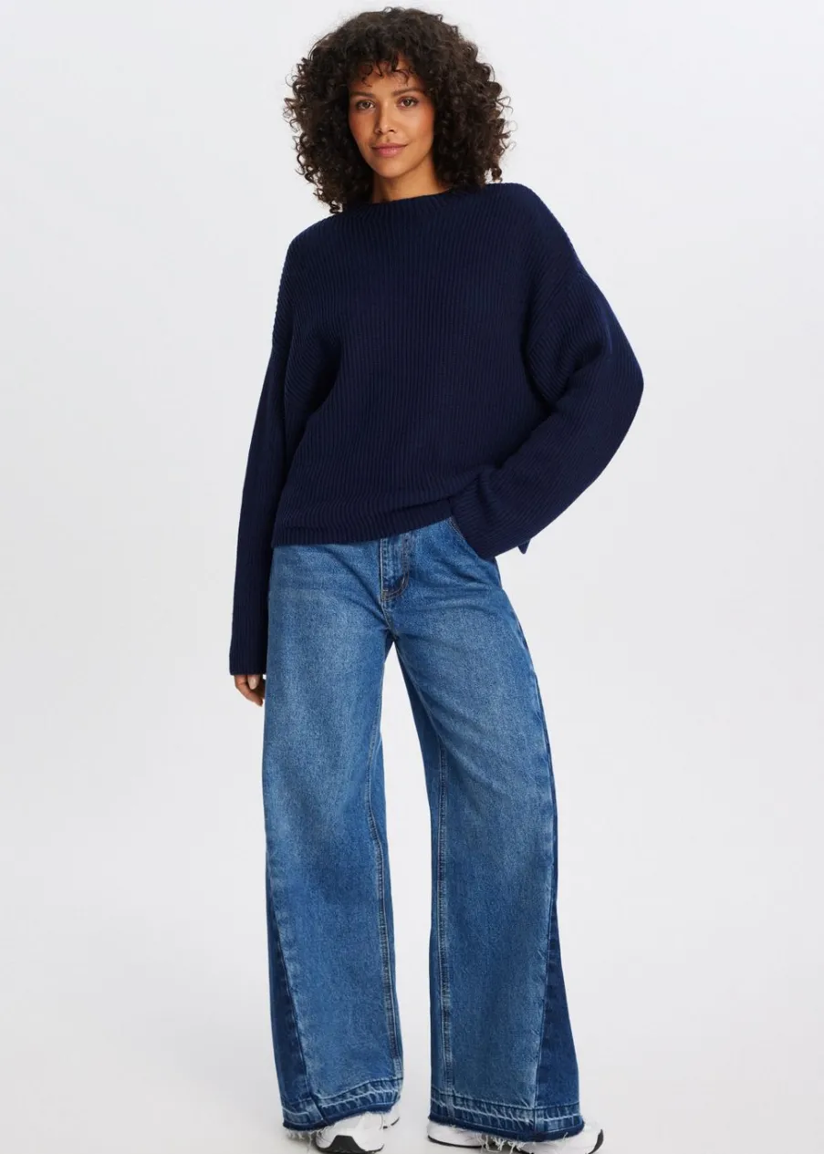 The Sting Trui met mockneck<DAMES Truien En Vesten