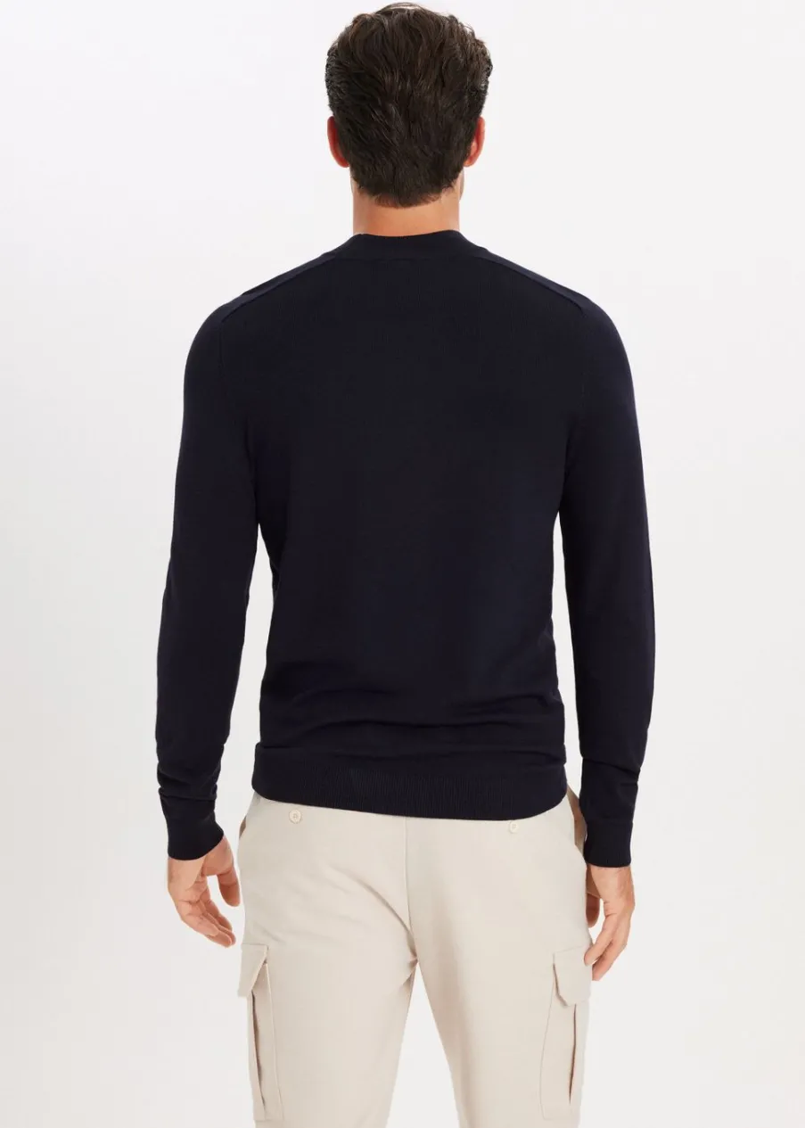 The Sting Trui met mock-neck<Heren Truien En Vesten