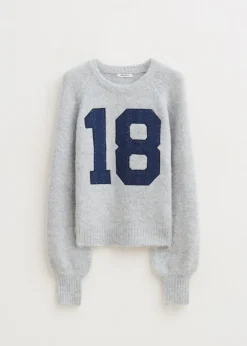 The Sting Trui met nummer 18<DAMES Truien En Vesten