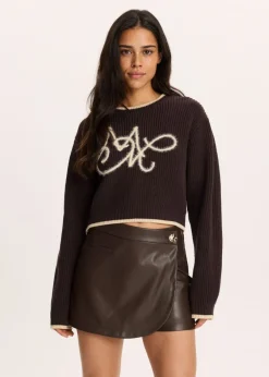 The Sting Trui met opening op de rug<DAMES Truien En Vesten