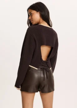 The Sting Trui met opening op de rug<DAMES Truien En Vesten