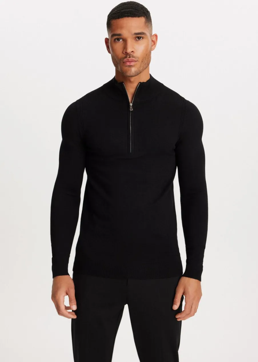 The Sting Trui met rits<Heren Truien En Vesten