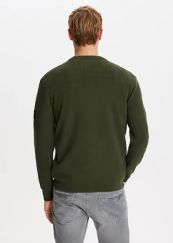 The Sting Trui met structuur<Heren Truien En Vesten