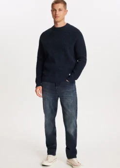 The Sting Trui met wafelstructuur<Heren Truien En Vesten