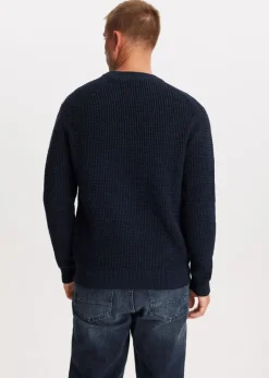 The Sting Trui met wafelstructuur<Heren Truien En Vesten