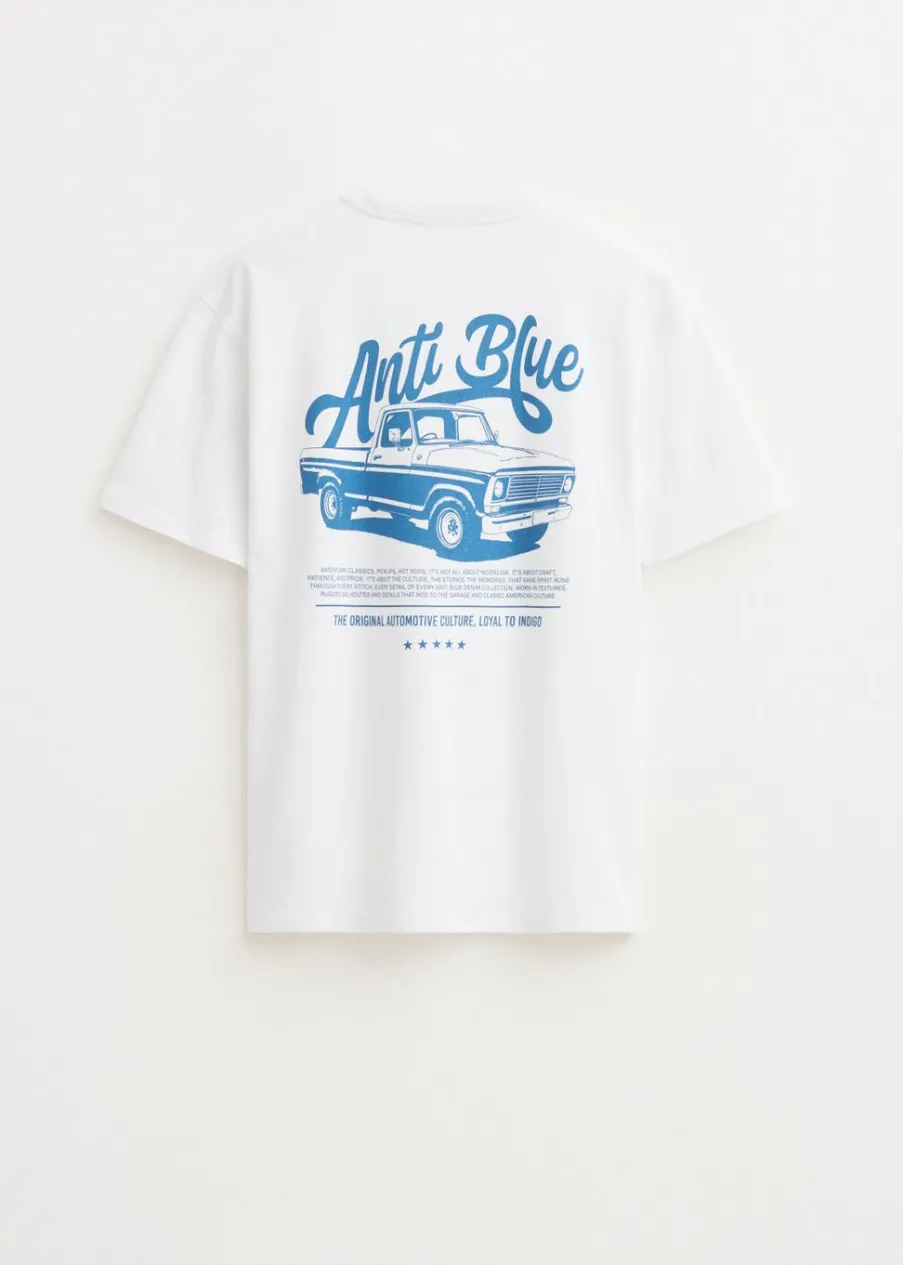 The Sting T-shirt met print auto<Heren T-Shirts