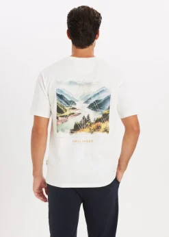 The Sting T-shirt met print rivier<Heren T-Shirts