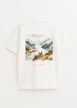 The Sting T-shirt met print rivier<Heren T-Shirts