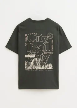 The Sting T-shirt met print trail<Heren T-Shirts