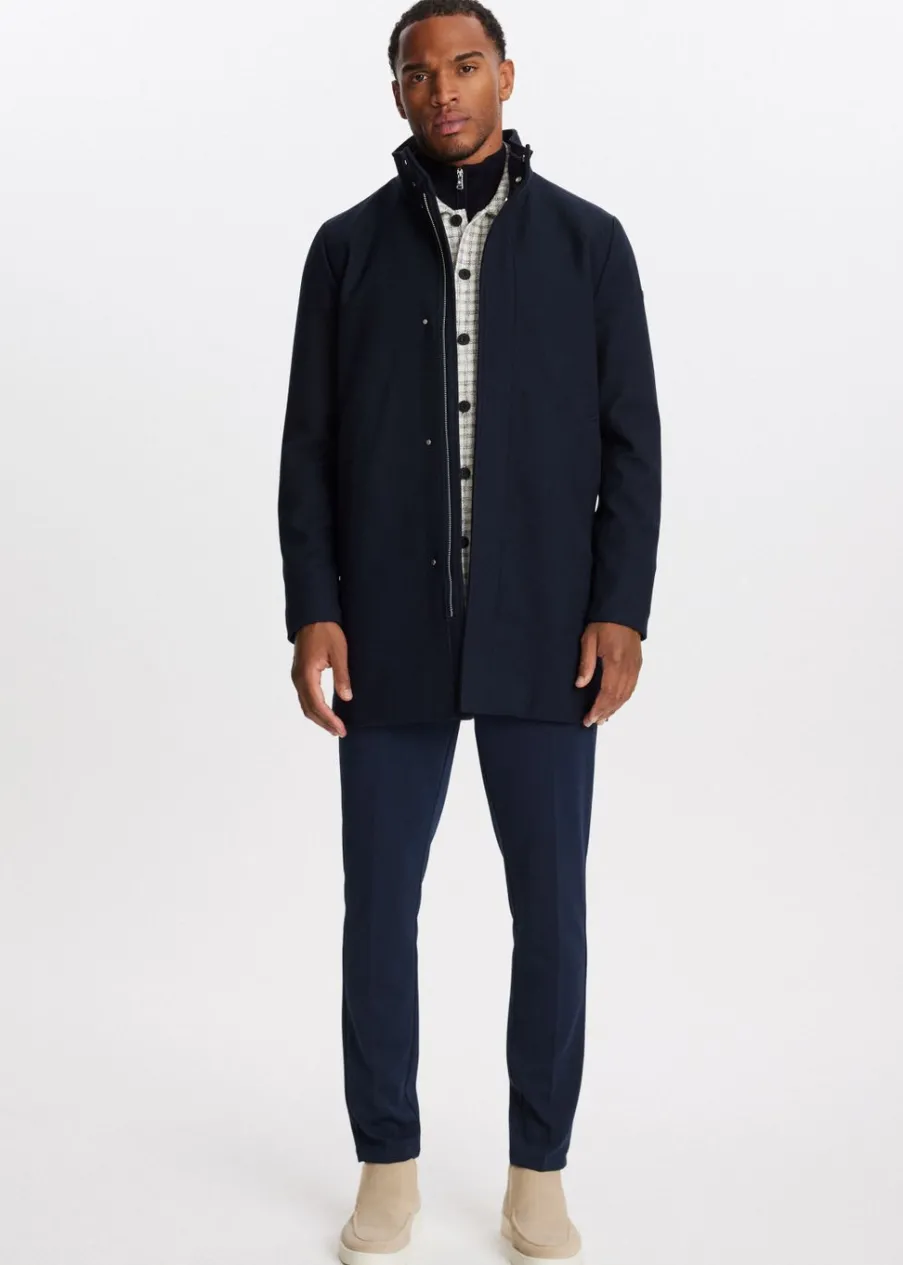 The Sting Twill overcoat<Heren Jassen