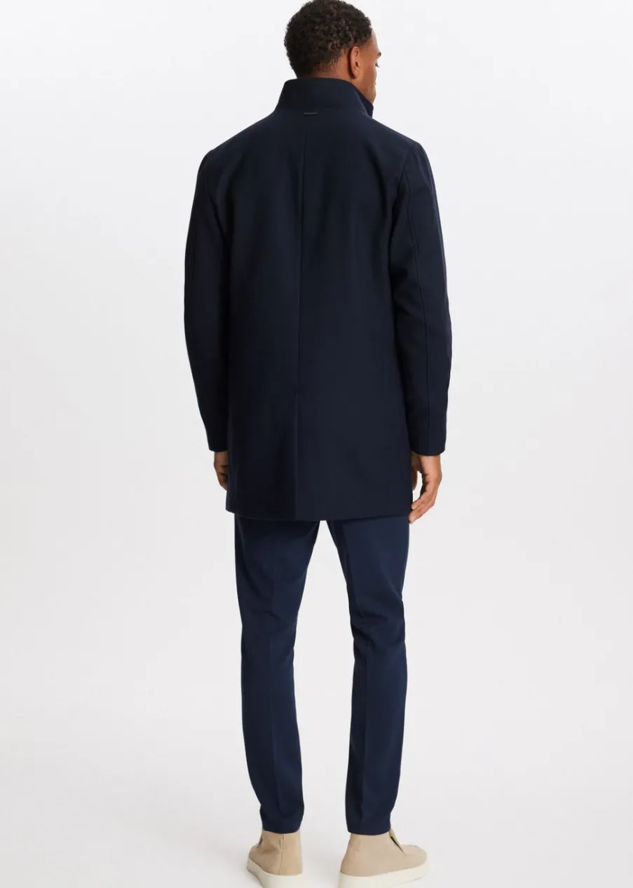 The Sting Twill overcoat<Heren Jassen