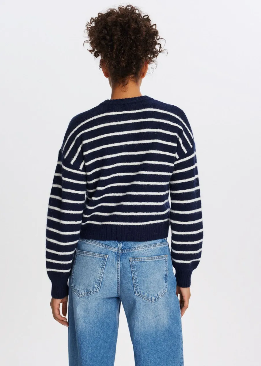 The Sting Vest met balloon mouwen<DAMES Truien En Vesten