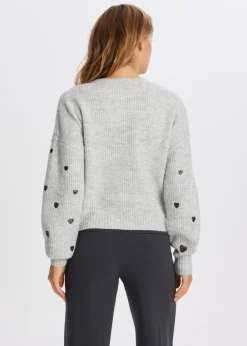 The Sting Vest met hartjesmouwen<DAMES Truien En Vesten