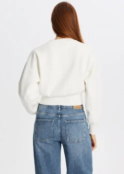 The Sting Vest met pofdetail<DAMES Truien En Vesten